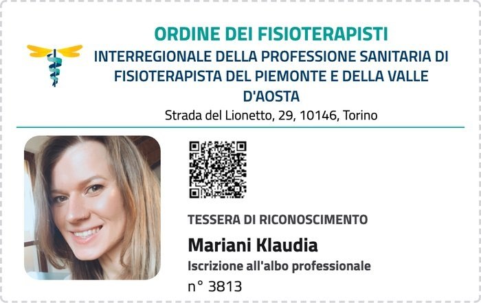 Tesserino FNOFI, iscrizione all'albo n. 3813